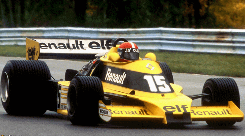 Renault'un F1'e katıldığı ilk modeli RS01